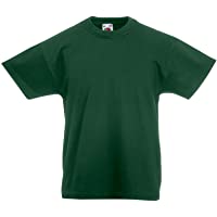Fruit Of The Loom - Camiseta de manga corta Original de Fruit Of The Loom para niños